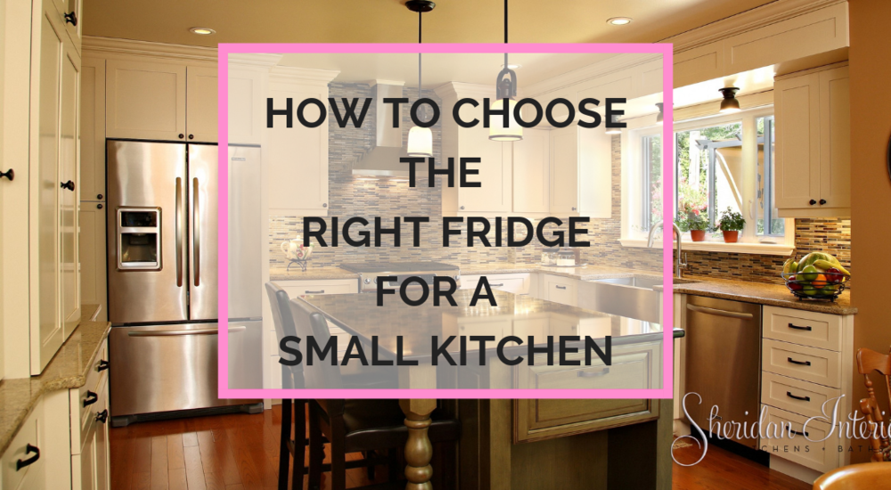 Fridge For A Small Kitchen, How To Place A Fridge In Small Kitchen