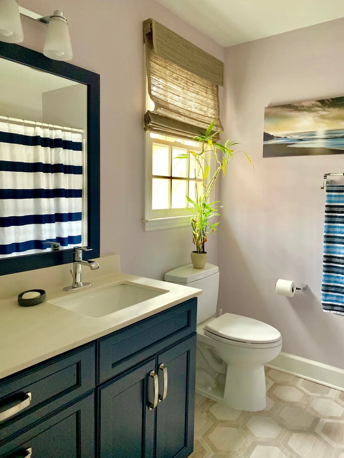 When the kids bathroom has the right storage and finishes, it’s much easier for them to keep it clean.