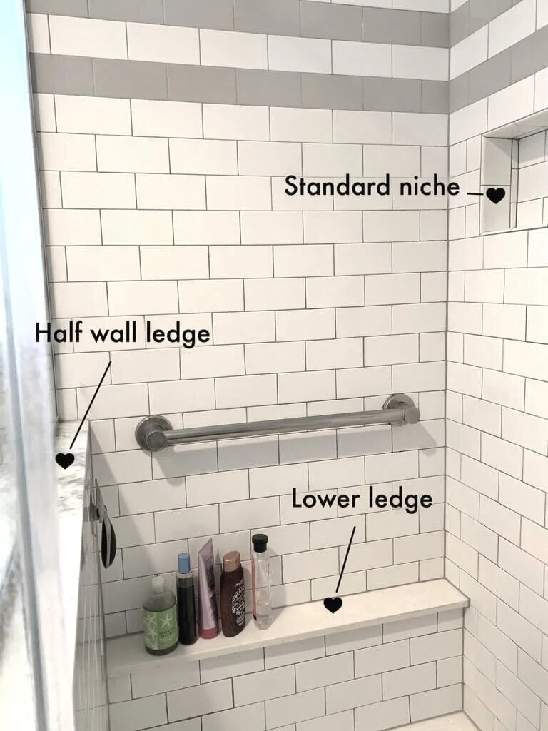 7 Bathroom Niches and My Favorite Design Idea For Your Shower