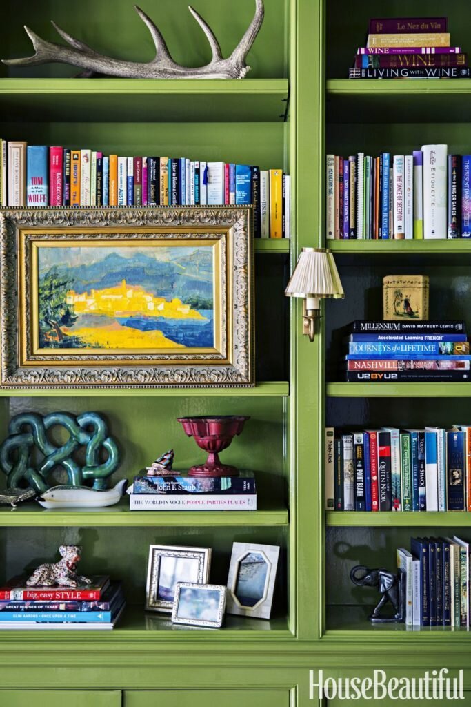 How To Style A Large Bookshelf Wall — DeCocco Design