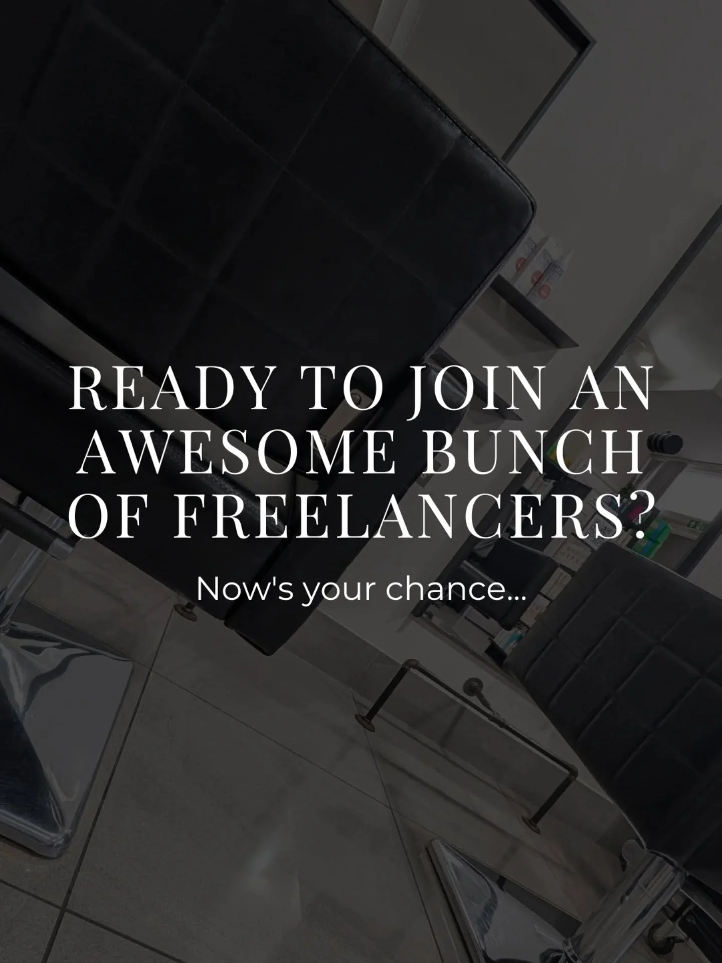 Ever expanding, we are always on the lookout for the next new talent to join us!! 👀

So if you're ready to level up (&amp; would love a little support in doing so) Hey! 👋 

What you need:
✨️ The skills (obvs)
✨️ Positive, can do attitude
✨ Good vib