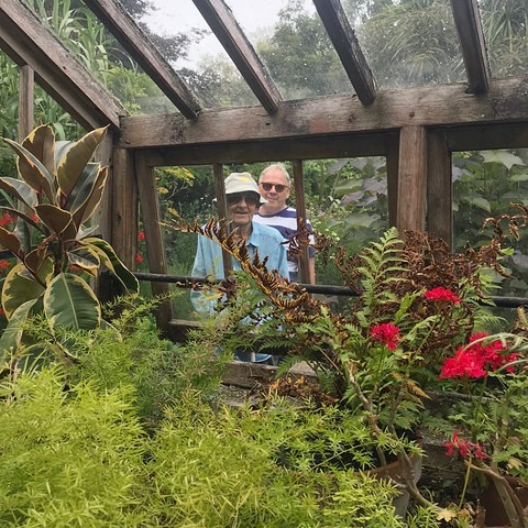 .
'Peering In'
.
Phil, and me again.
Jeannie caught us both peering
through the greenhouse pane.
.
.
.
.
.
#haiku by me, 📷 @jeannieclarkeartist #poet #poem #poetry #poetsofinstagram #photography #greenhouse #garden #quexgardens #quexpark