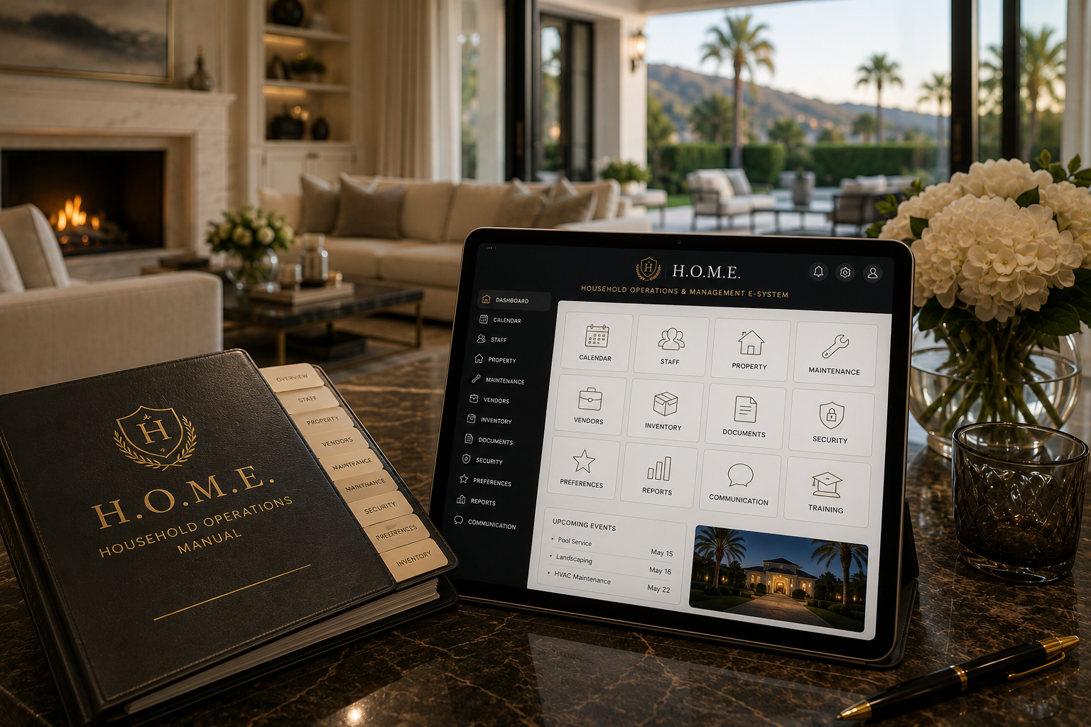 The Household Manual: The Operating System Behind a Seamlessly Managed Luxury Estate