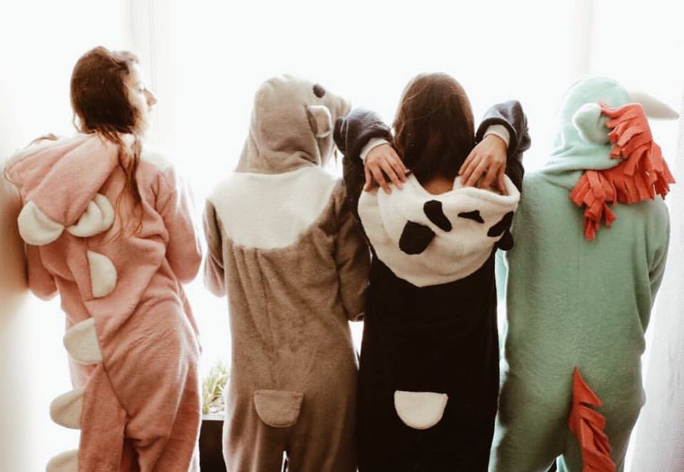Comfy onesies.