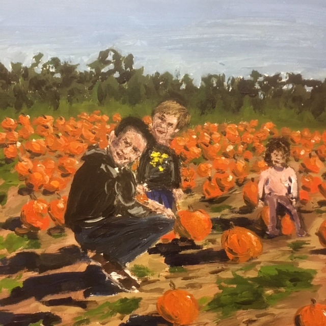 At The Pumpkin Patch