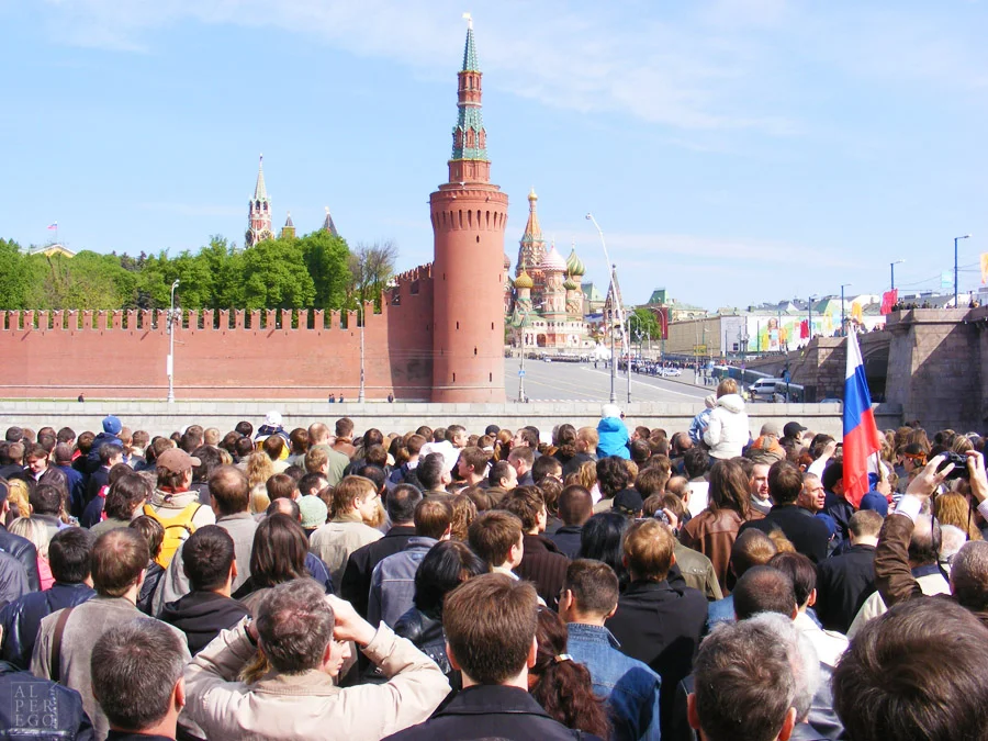 Victory Day in Moscow, Russia. 63rd anniversary. 9 May 2008.