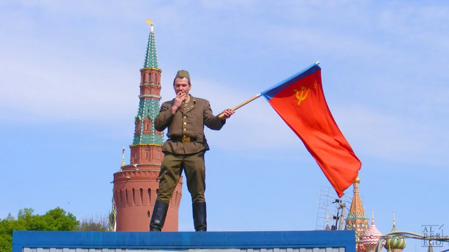 Victory Day in Moscow, Russia. 63rd anniversary. 9 May 2008.