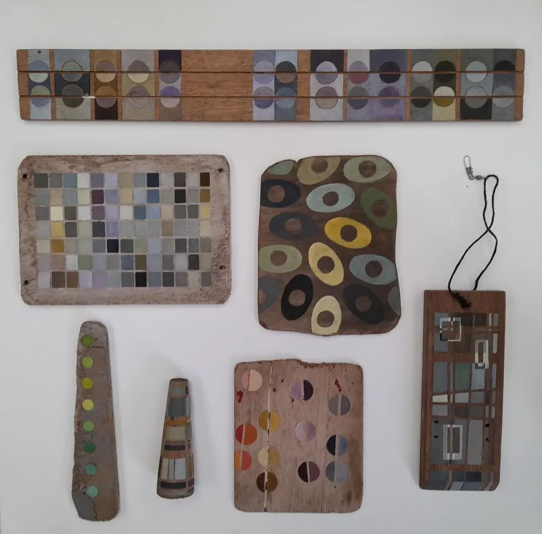 Sorting through work for Open Studios @artmapargyll , my lockdown works are yet to be exhibited,  I am still reluctant as this body of work needs to be a show in its own right, how to exhibit and where yet to be  resolved, soon I hope. 
#driftwood 
#
