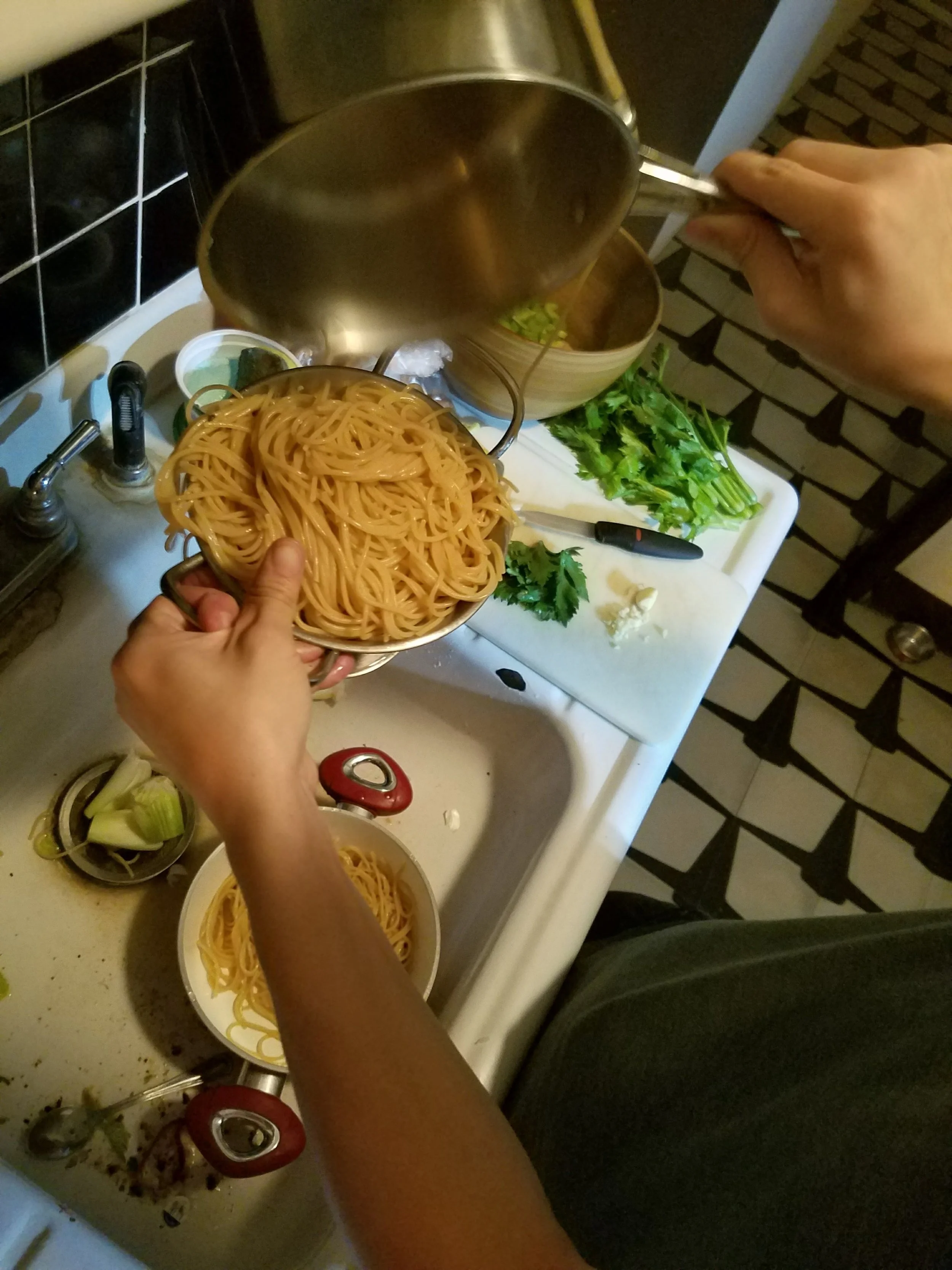 Pasta con Kevin Frank Residencia Yvonne Agosto 2017