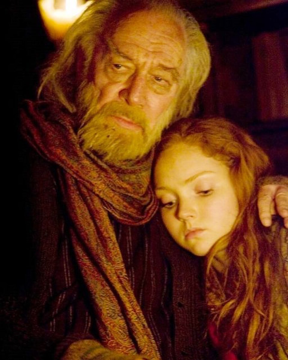 Christopher Plummer. A very noble, lovely, gentle man. An acting giant. It was a real honour to have worked so closely with him ~ to have called him my father in an imaginary world. RIP #christopherplummer #drparnassus