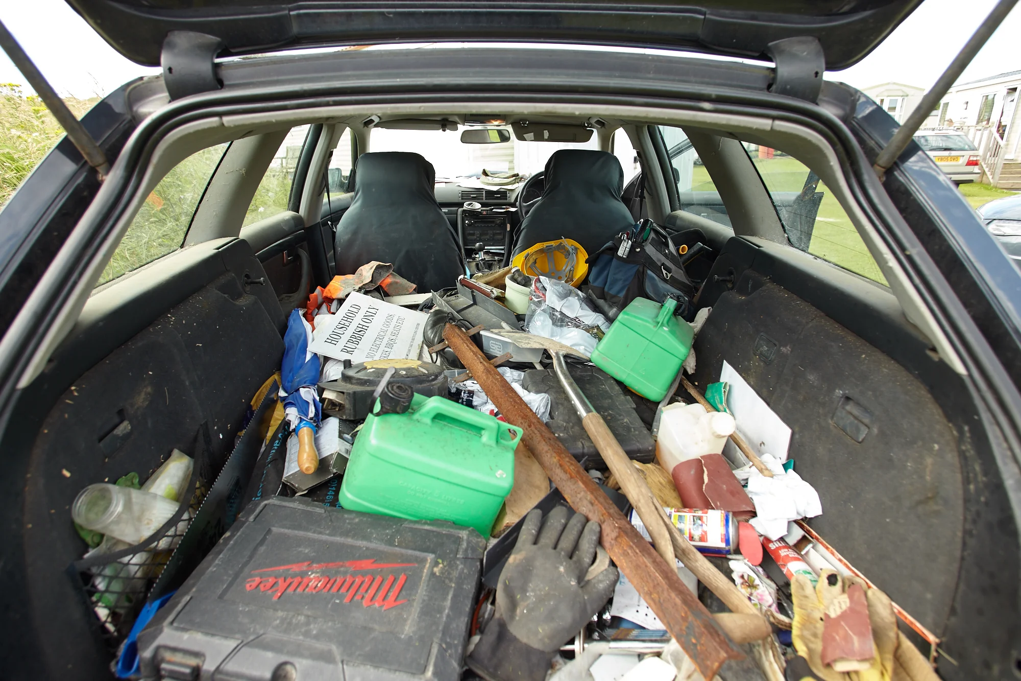 Take the challenge....clean out Tom's car