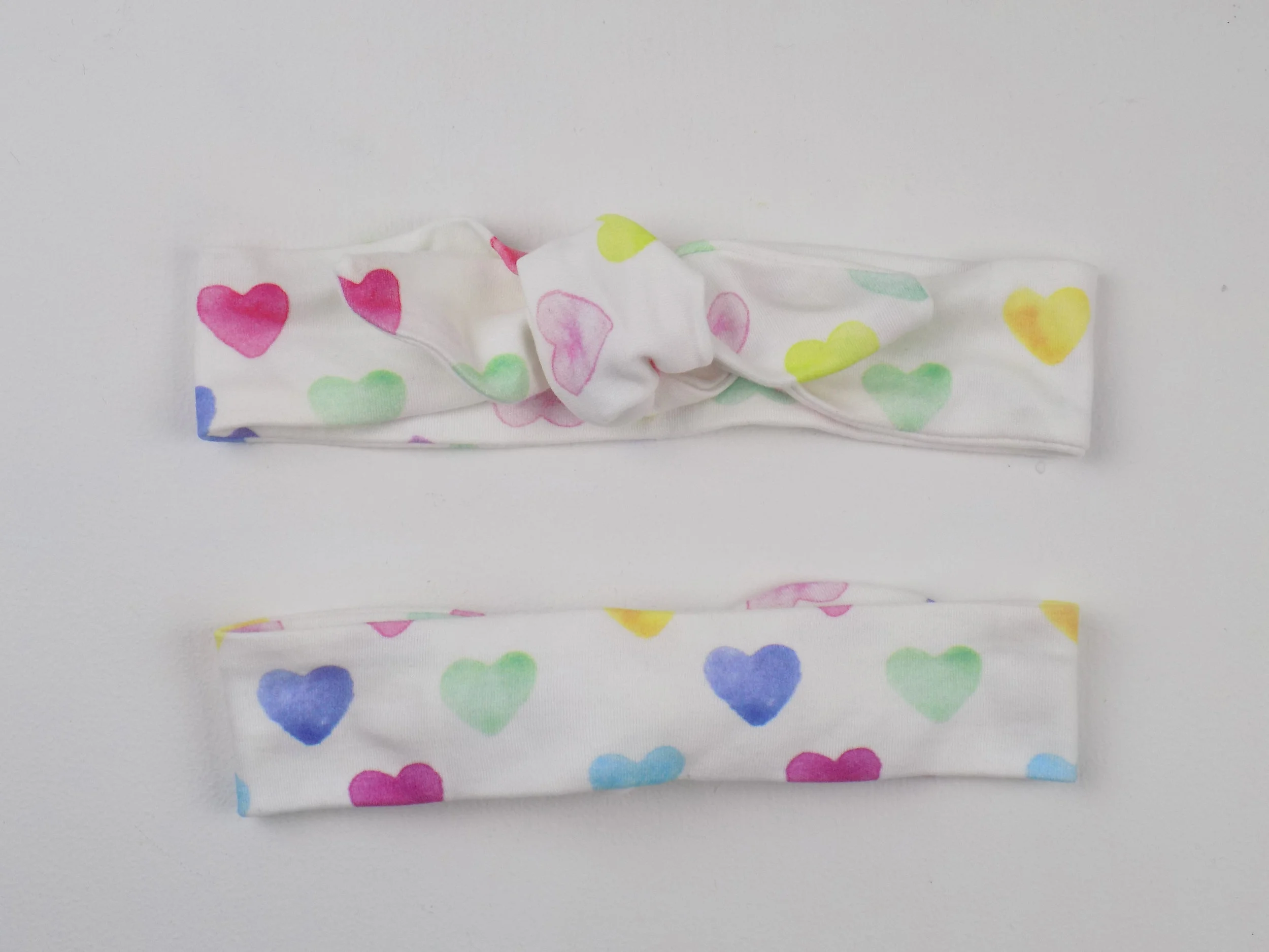RAINBOW HEART HEADBAND