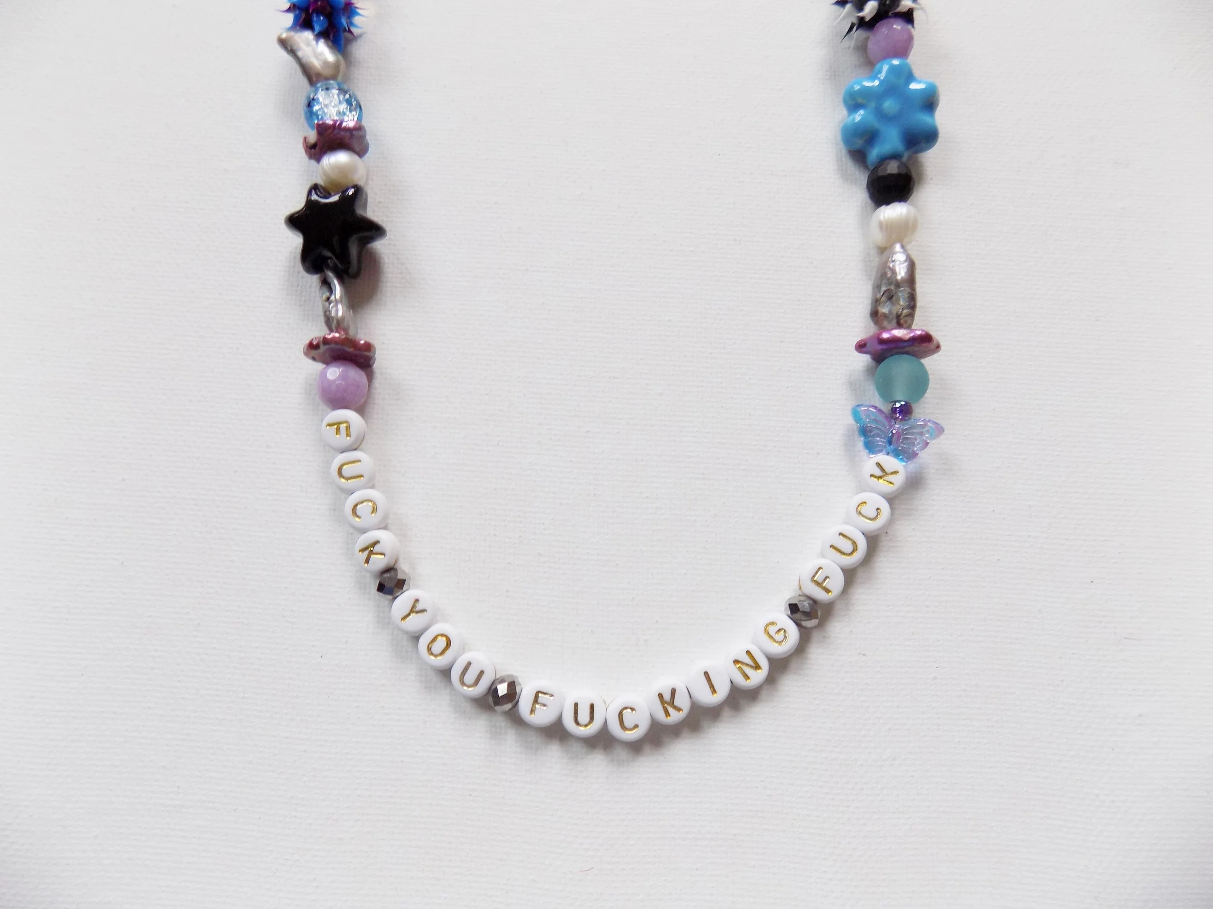 fucking fuck necklace