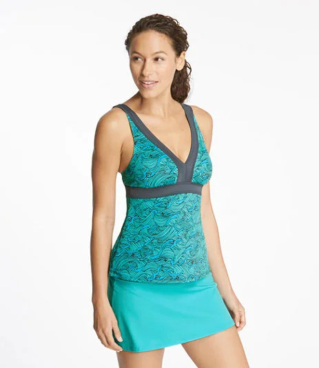 Tidewater Tankini Top Print