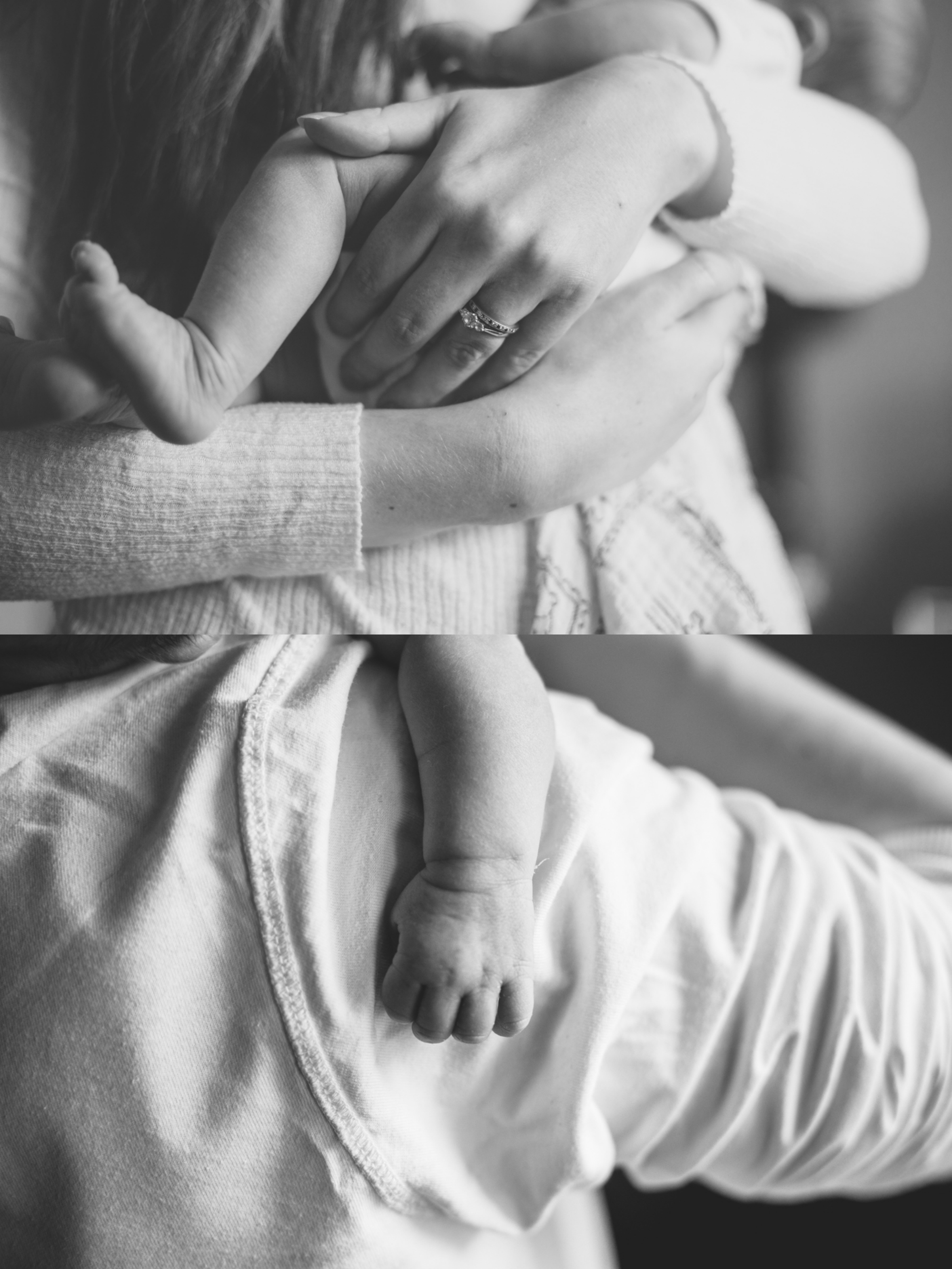 newborn photography at home in aberdeen