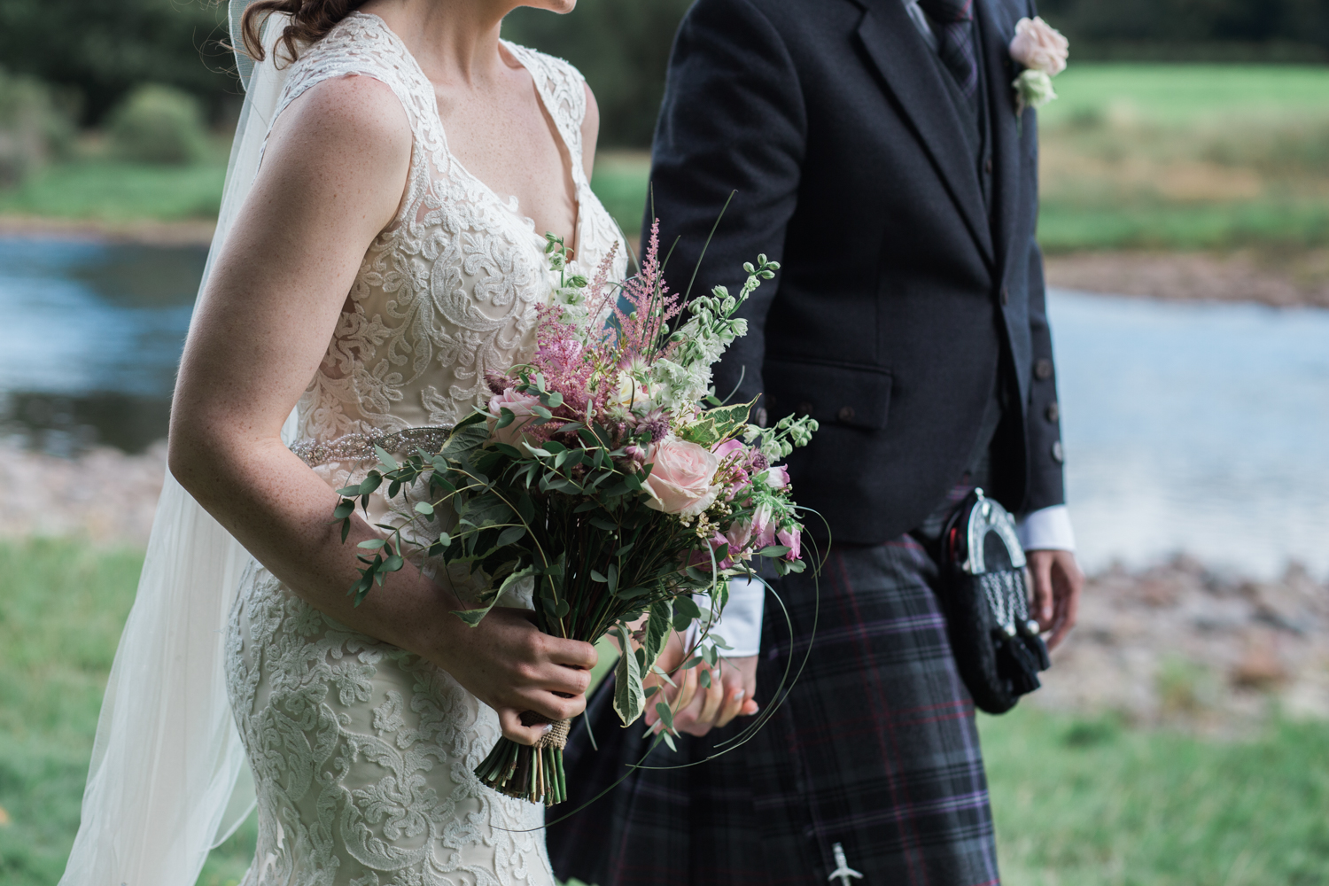 natural wedding photography Scotland