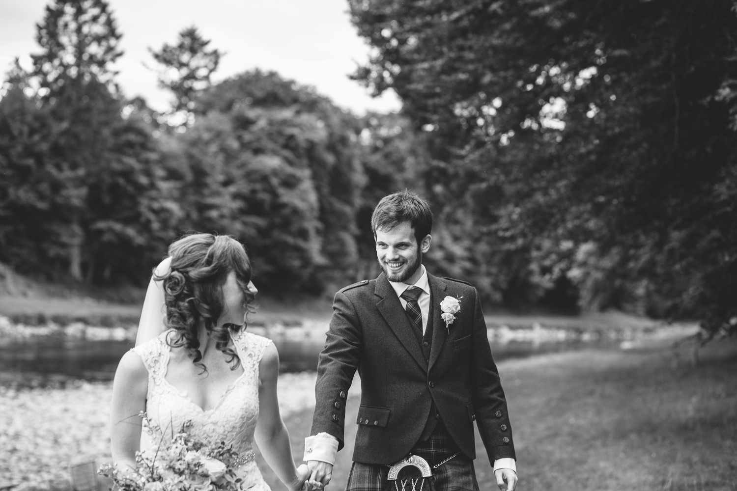 banchory lodge wedding, wedding photographer in Aberdeen