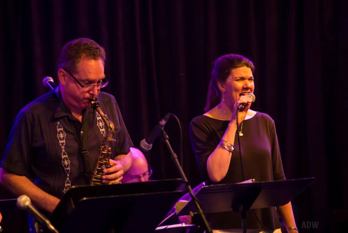 Saxophonist Mike Titlebaum and vocalist Catherine Gale