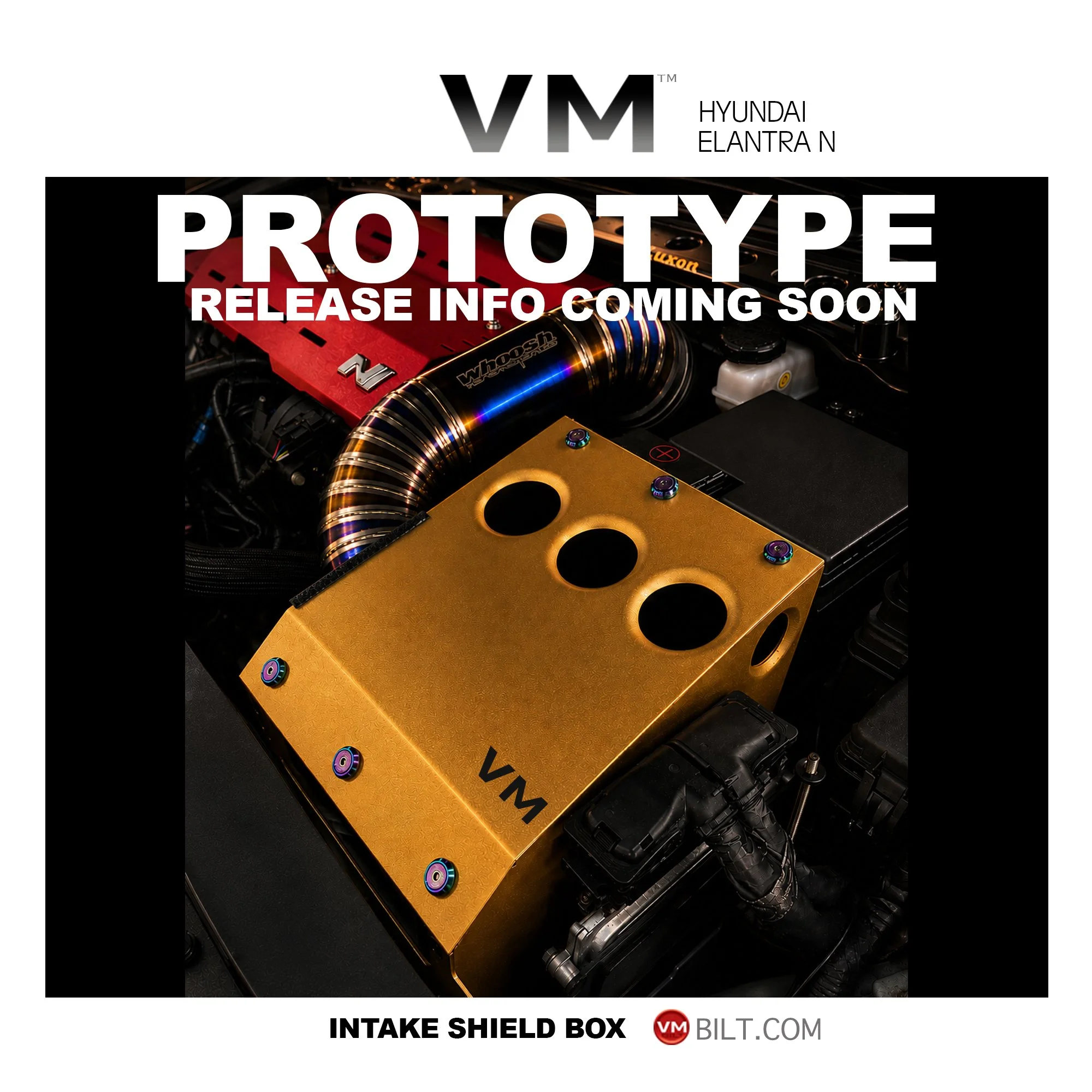 HYUNDAI  ELANTRA N INTAKE BOX SYSTEM (PROTOTYPE)