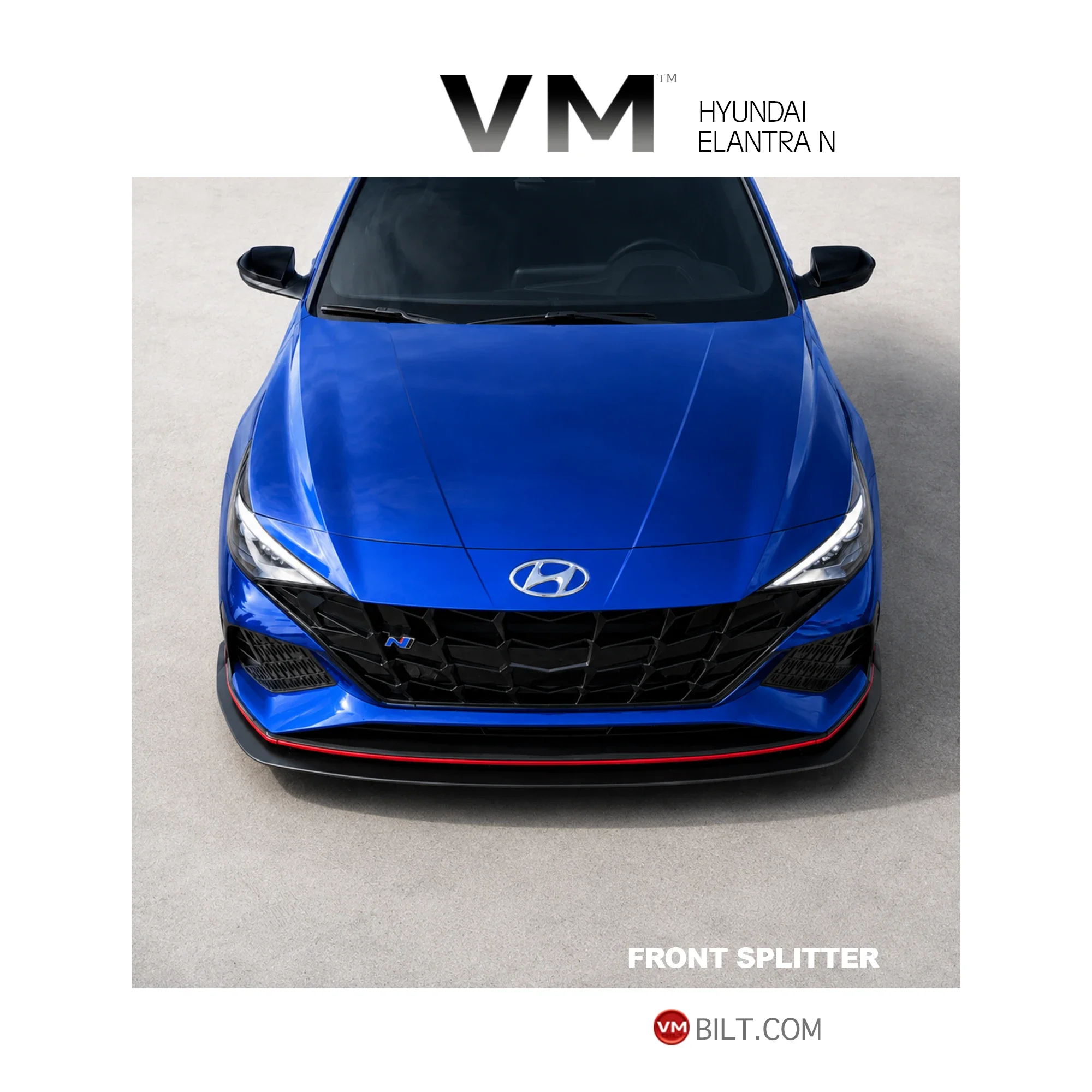 Hyundai Elantra N Front Splitter 2022-2023  (coming soon)
