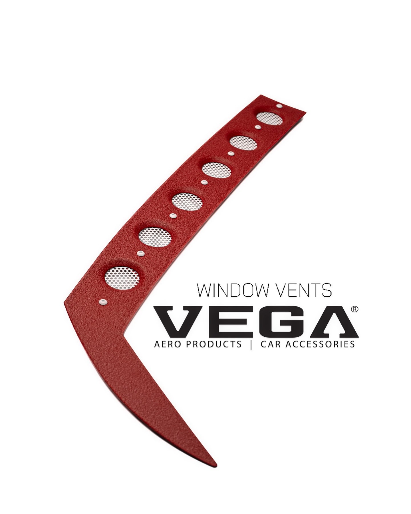 Our window vent some wrinkle red with white accents. 

▪️Fabricated in-house 🇺🇸
▪️All aluminum construction 
▪️Multiple powder finishes available 
▪️Focus ST/RS/SE | Fiesta ST | Ford Fusion | Mk7 Golf | Gen 1 Veloster 

 #vegamotorworks #vegaModifi