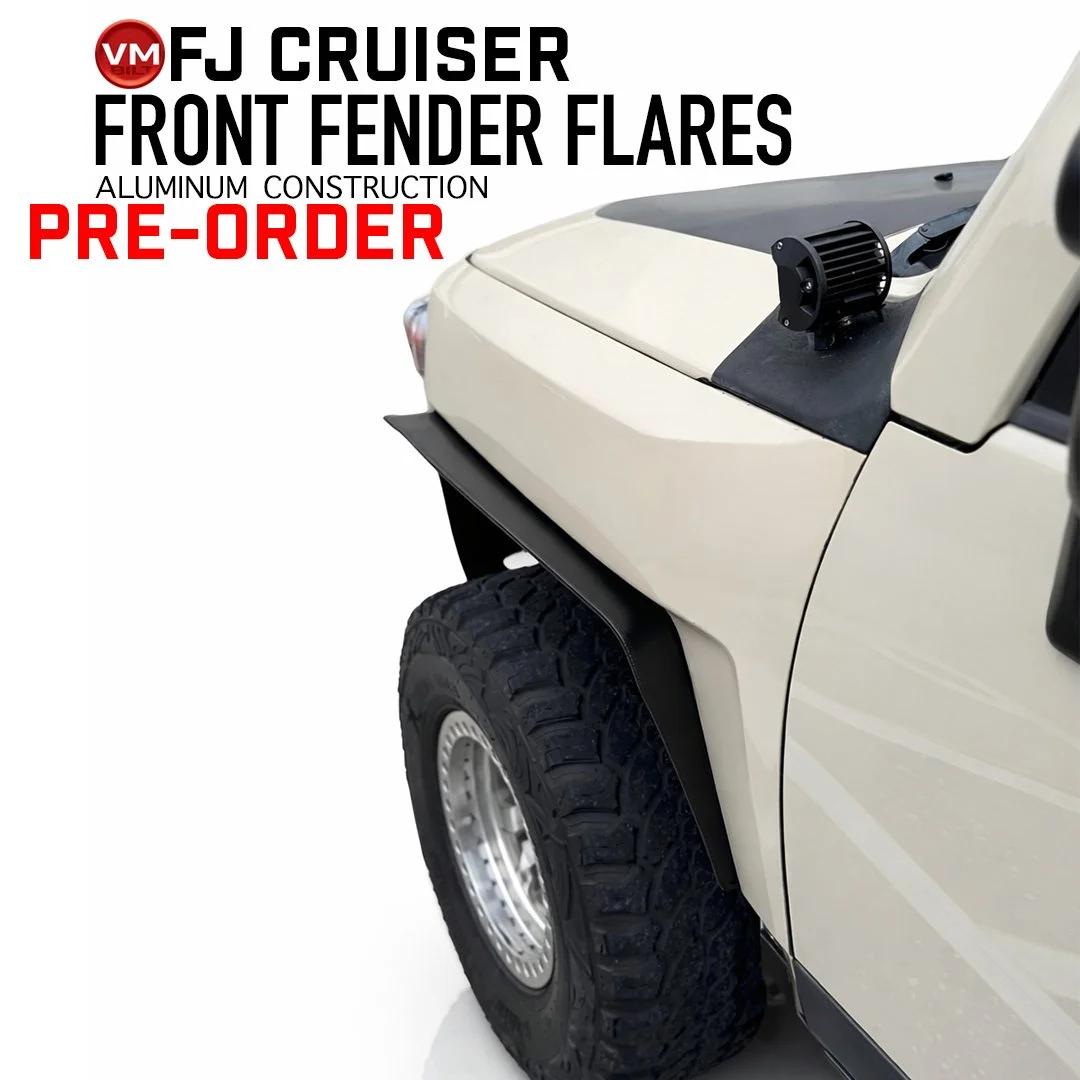 Toyota FJ Cruiser Fender Flares (PRE-ORDER)
