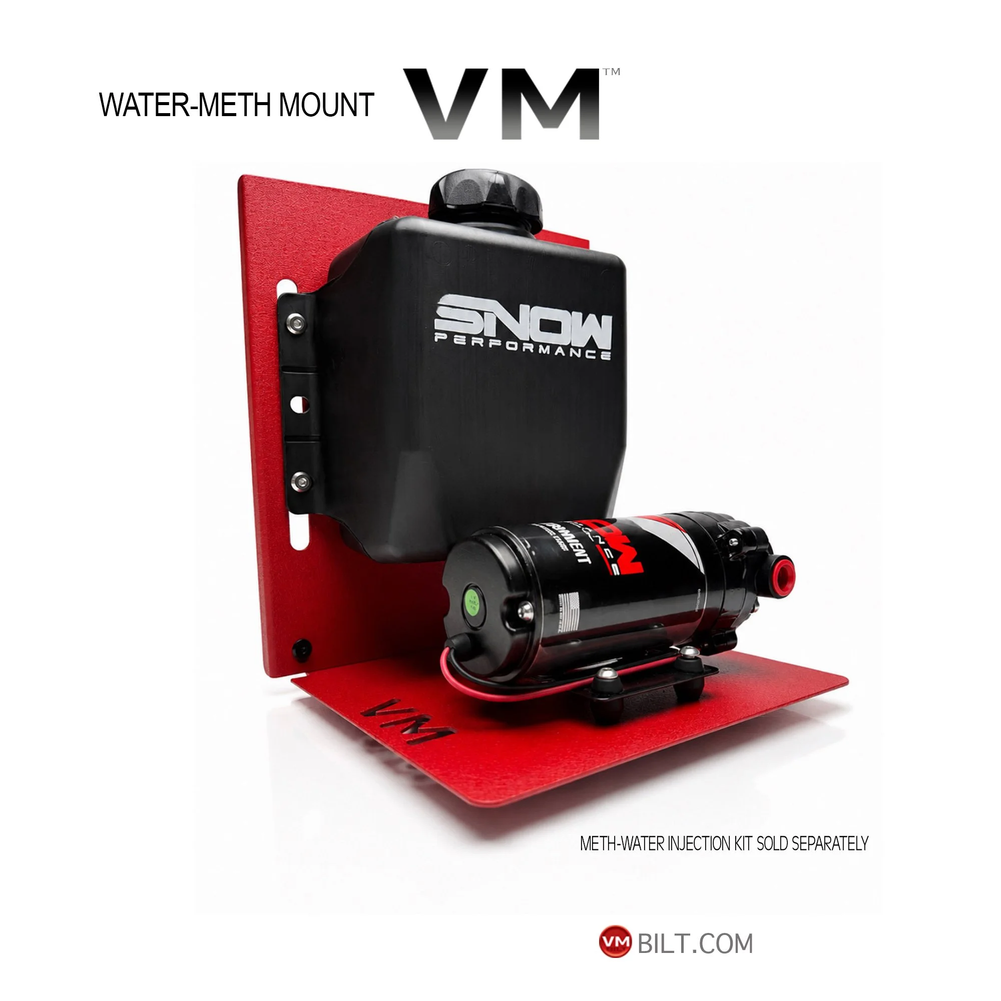 Methanol-water injection mount plate