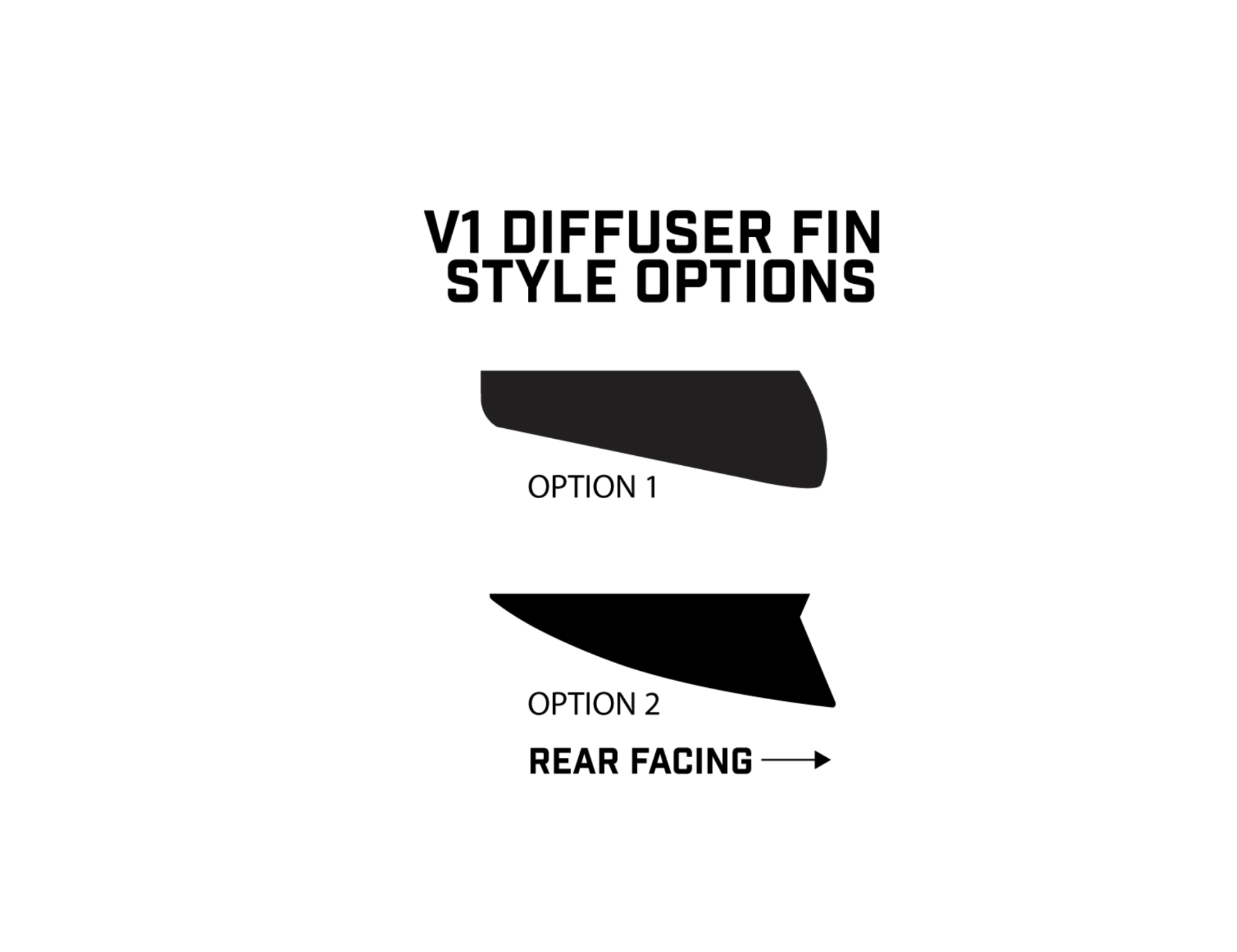FINS FOR DIFFUSER- (FINS ONLY)