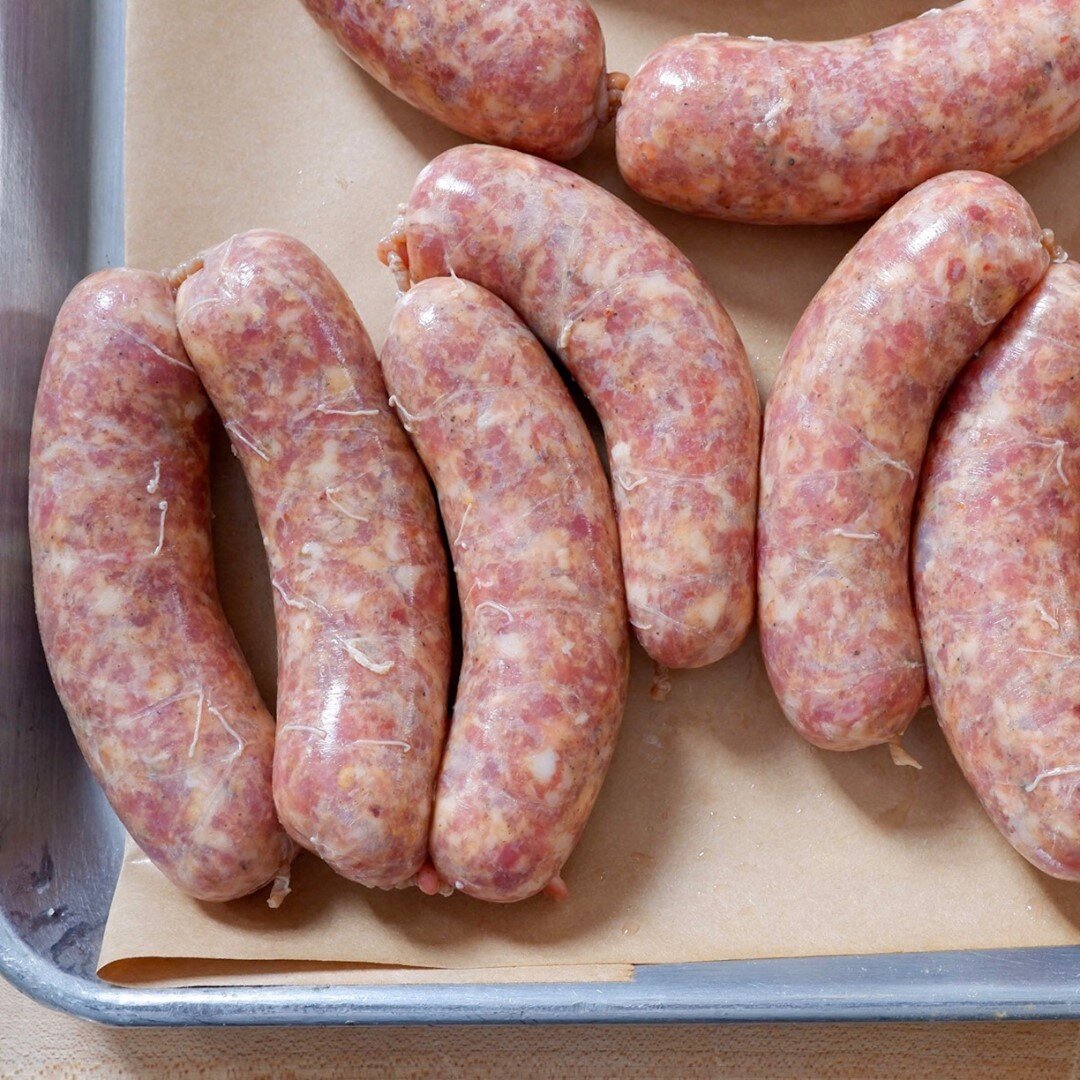 Sausage puns are the wurst.  So here&rsquo;s your sign to grab some friends and throw some sausages on the grill 🐷

We&rsquo;ve got fresh links in all of our shops!