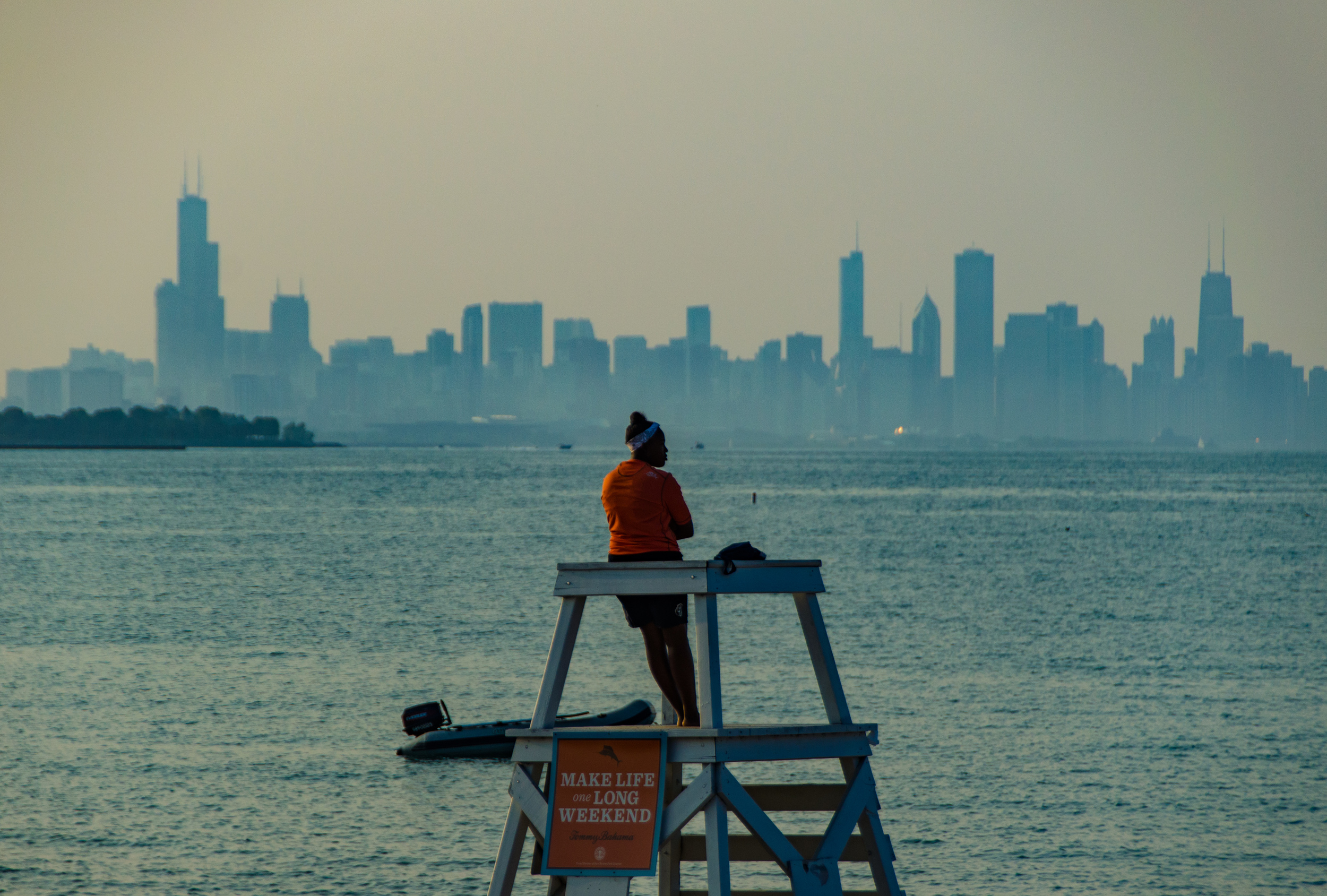 Lifeguard at Rainbow Beach