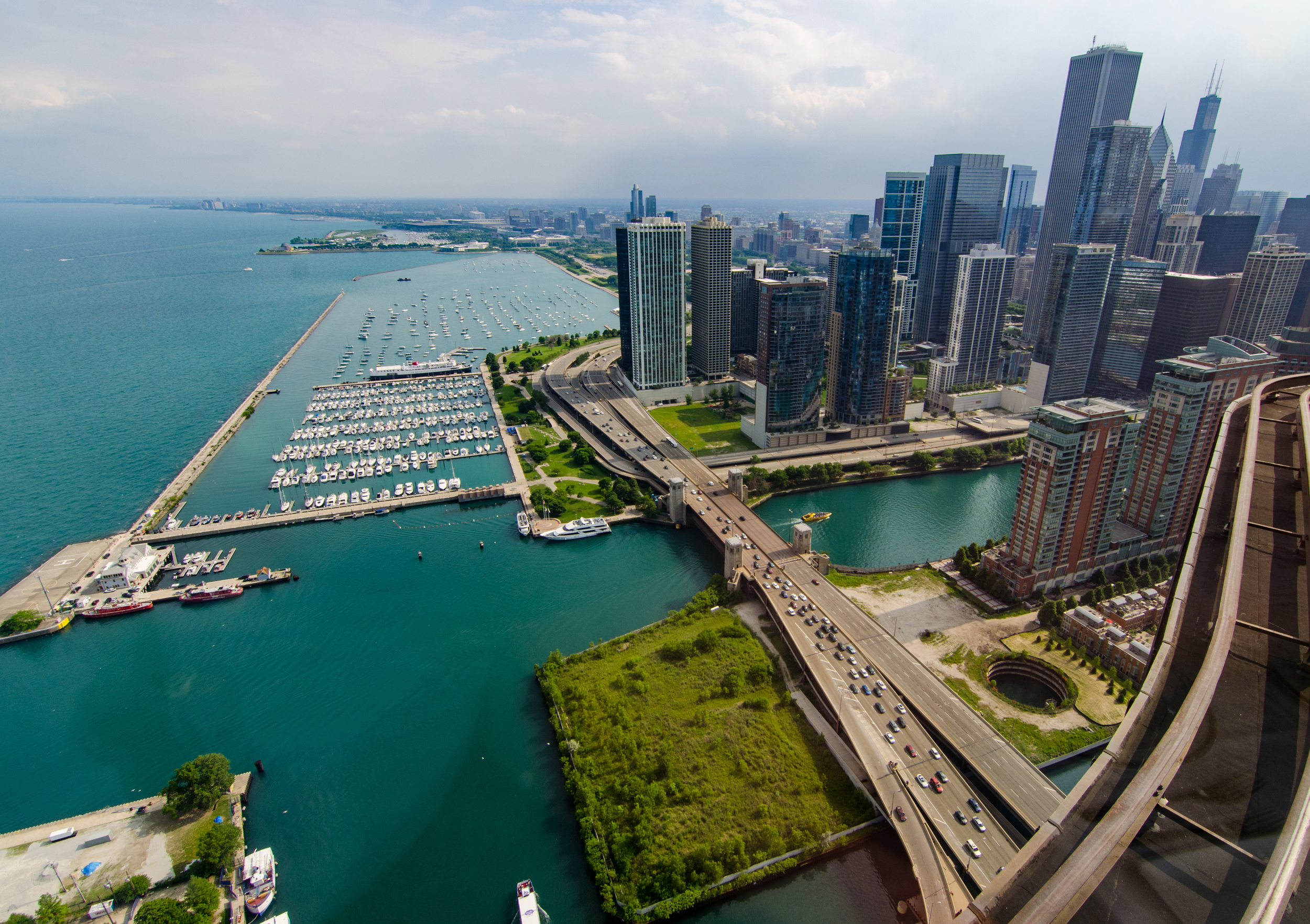 Mouth of the Chicago River