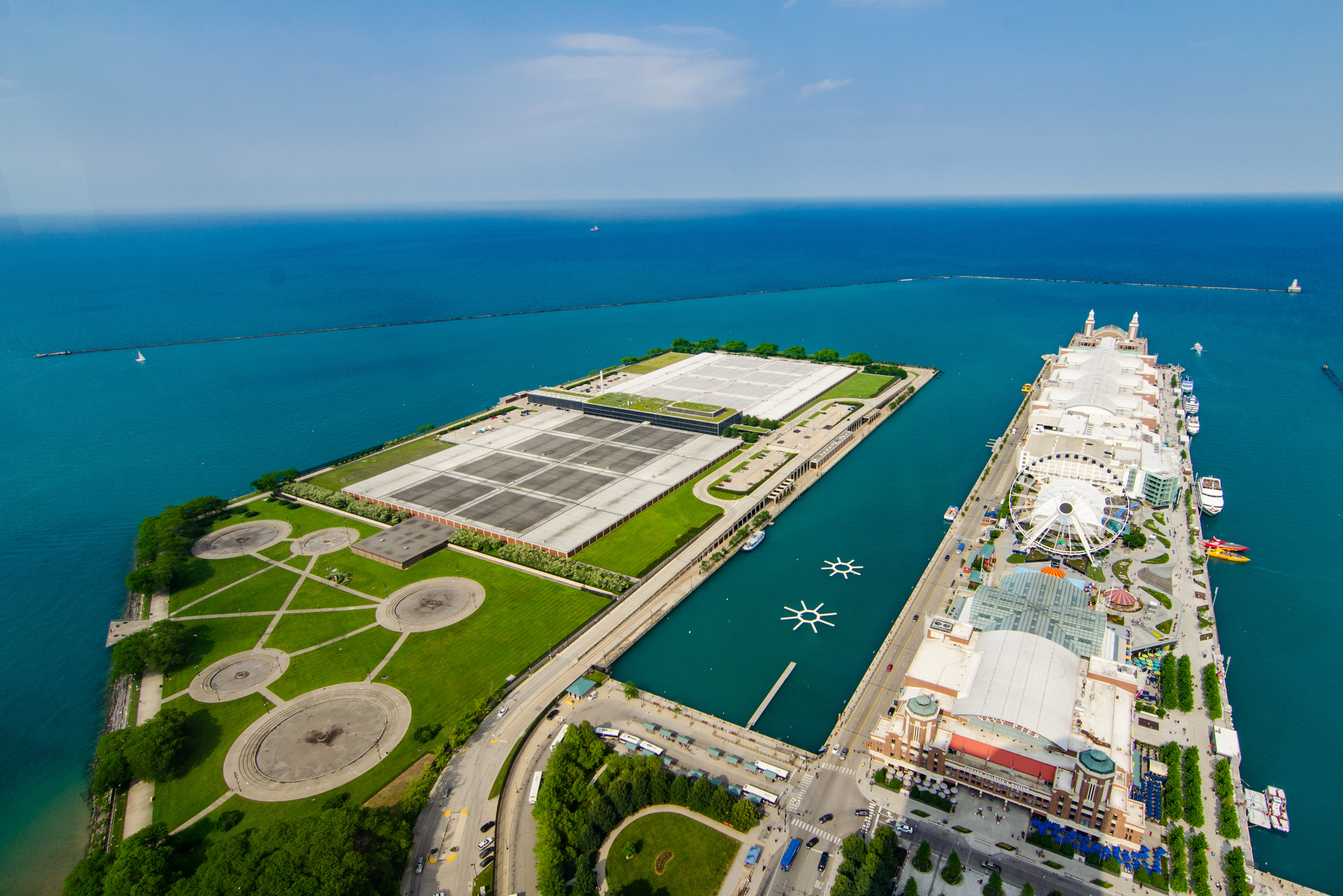 Navy Pier & Jardine Water Filtration Plant