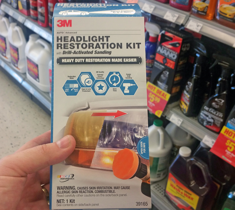 The 3M Headlight Restoration Kit