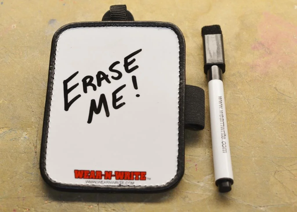 Wear N Write - Clever Dry-Erase Notepads, Perfect for DIY'ers