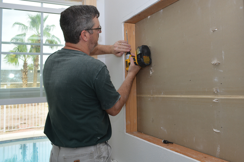 Diy Built In The Wall Shelving Reclaim Hidden Storage E Diy Built In The Wall Shelving