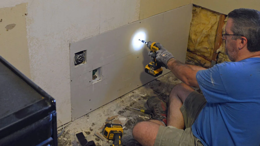 Impact Drivers make awesome drywall guns