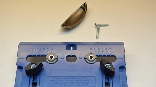Installing Knobs And Pulls With The Kreg Cabinet Hardware Jig Az
