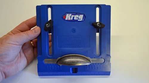 Installing Knobs And Pulls With The Kreg Cabinet Hardware Jig Az
