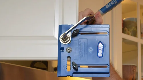 Installing Knobs And Pulls With The Kreg Cabinet Hardware Jig Az