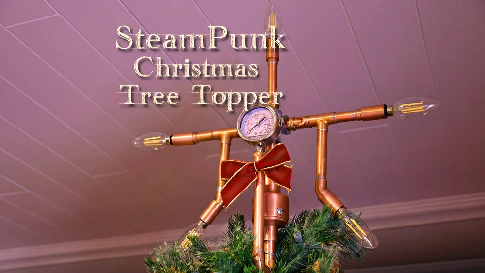 Steampunk Christmas Tree Topper