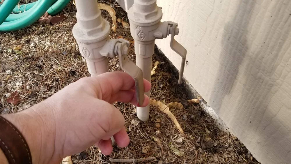Water off!