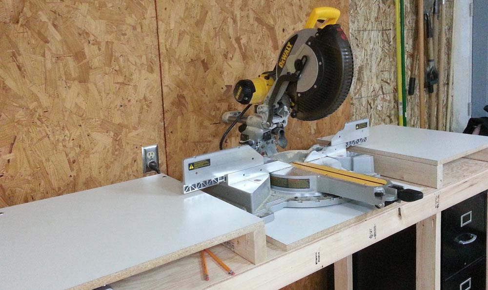 Building A Miter Saw Bench Economical