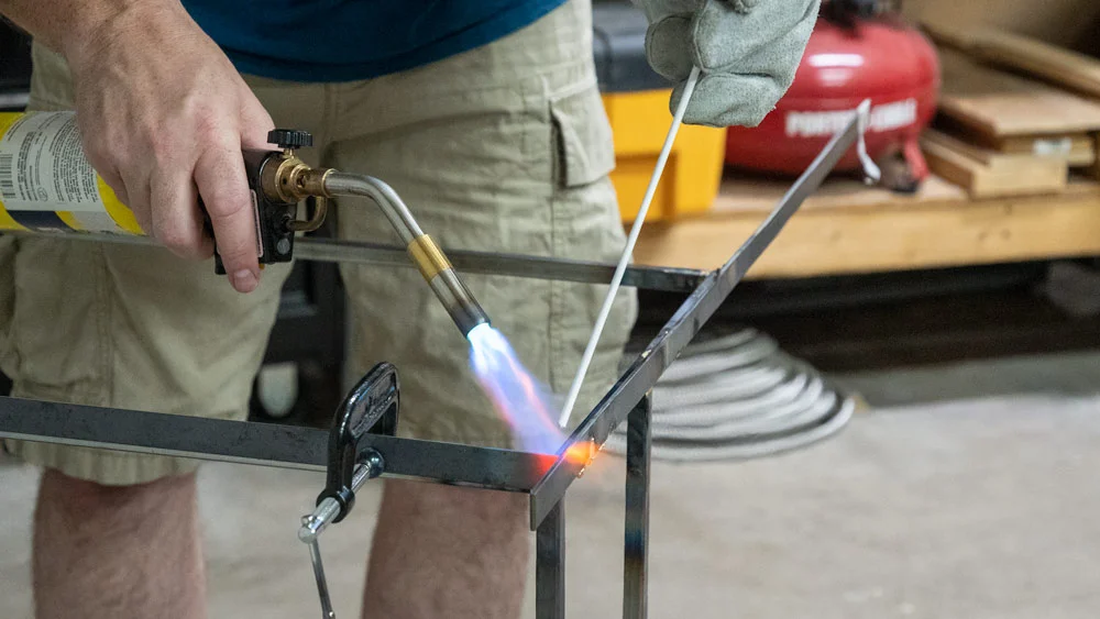Brazing = I don't have a fancy welding rig, but I still want to make cool metalwork projects