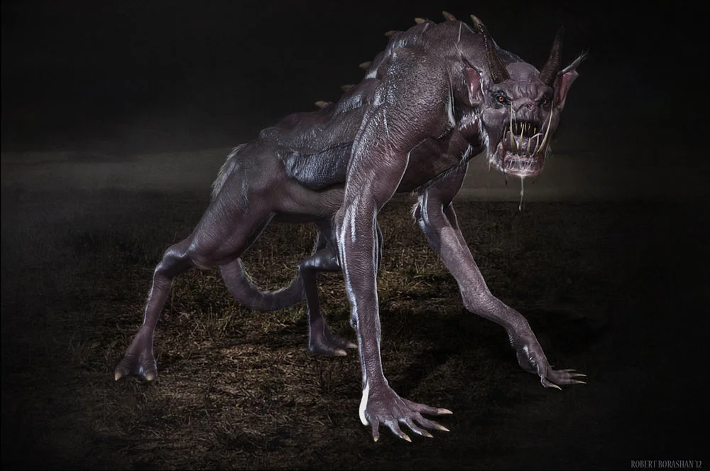 El Chupacabra - Courtesty of Artist: Robert Borashan - used with permission