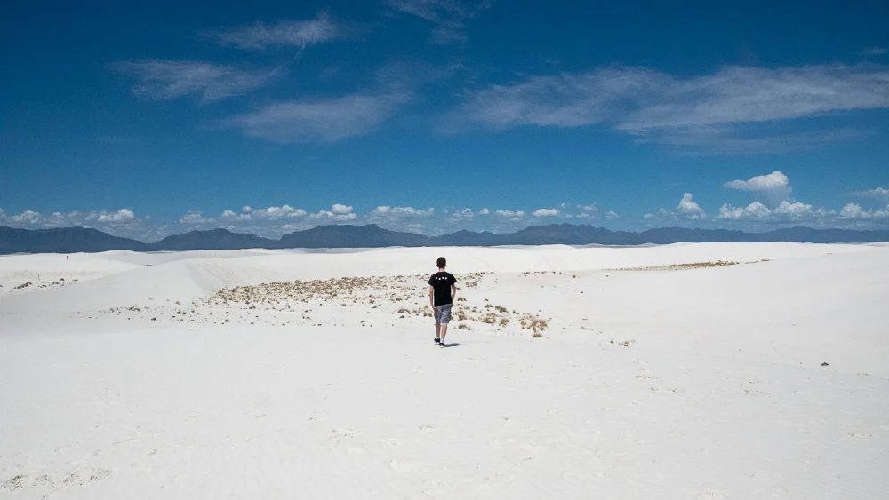 Walking the land, like Kwai Chang Cane