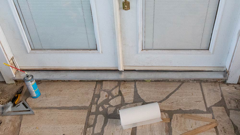 Patio Door Repair The Threshold — Az Diy Guy