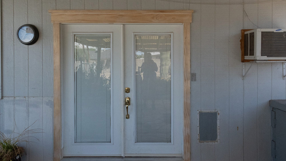 Patio Door Repair Craftsman Trim Az Diy Guy - Exterior Trim Around Sliding Glass Doors