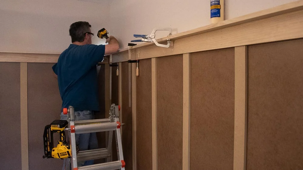 You’ll never see that joint after filler, sanding, and paint.
