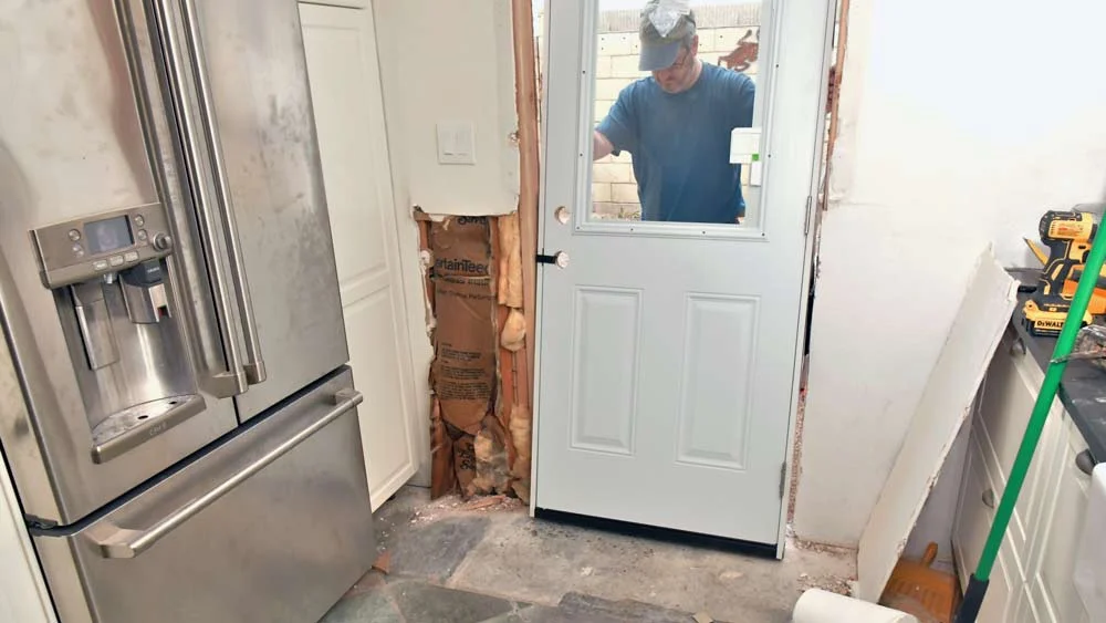 Yeah, there’s the drywall damage caused by my own special brand of patented idiocy.