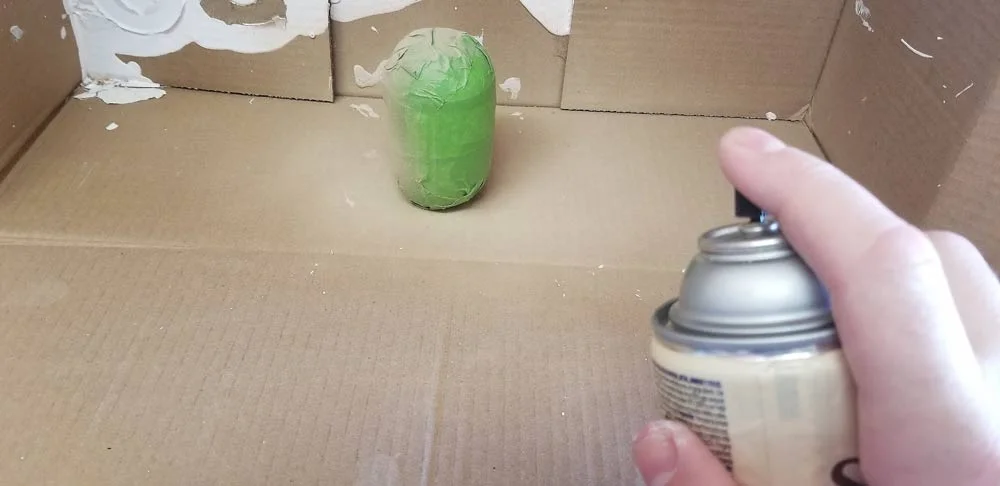 I may have used this box for painting before.